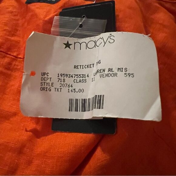 🆕 Lauren Ralph Lauren Black Label Button Down size XL - Picture 13 of 13